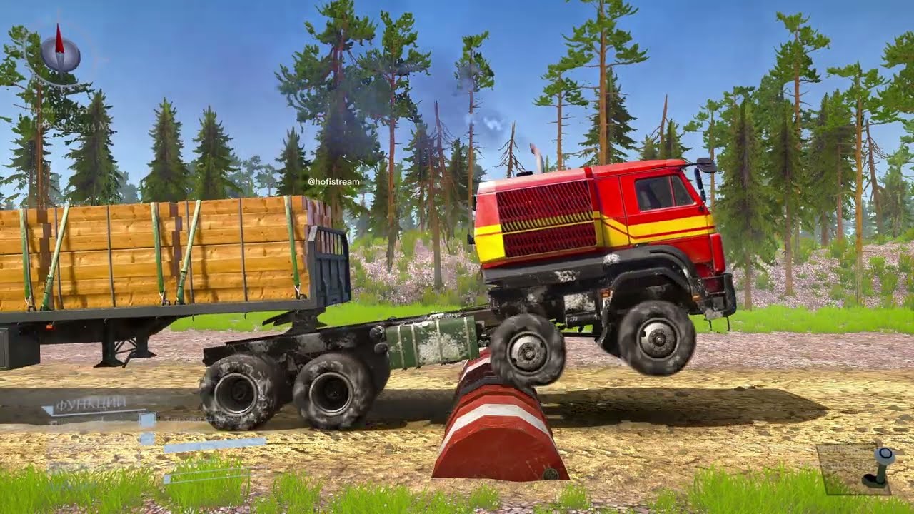 Spintires: Mudrunner Mod Truck | Driver Skills Gameplay | Game Daily178 #mudrunner #spintires