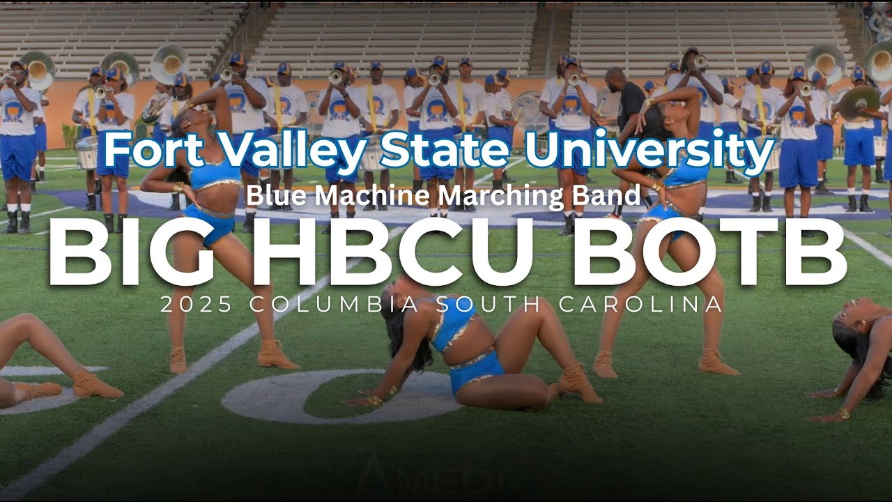 Fort Valley State University BMMB | 2025 Big HBCU Battle Of The Bands | 4K 2160p 🔥🎥🎬‼️