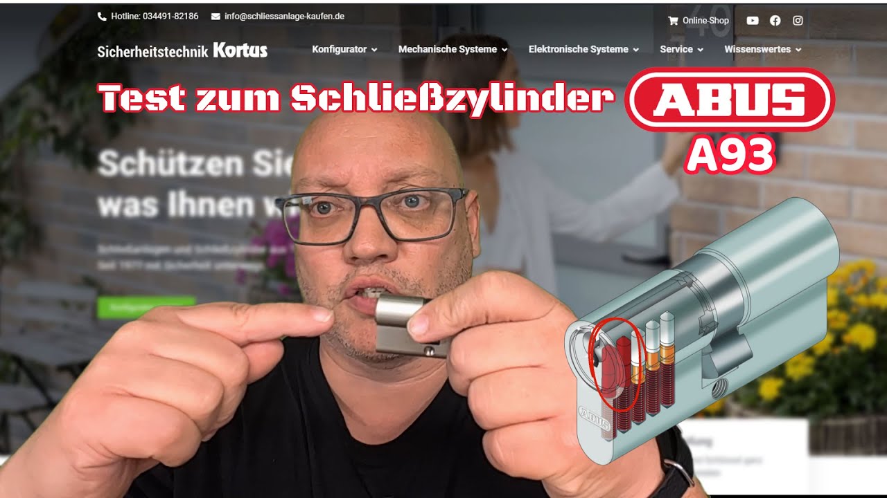 ABUS A93 erklärt vom Profi – Was kann der Schließzylinder wirklich? 🔐