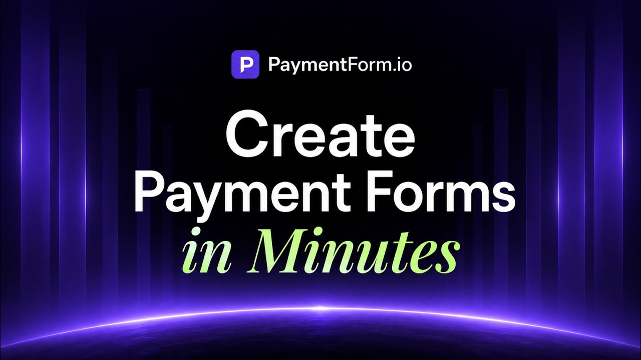Introducing PaymentForm.io | Easy Form-Based Checkout Pages