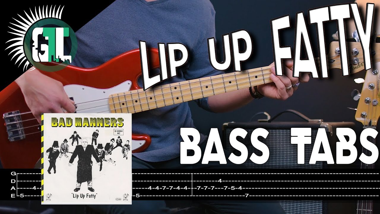 Bad Manners - Lip Up Fatty | Bass Cover With Tabs in the Video