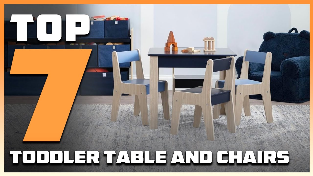 Top 7 Toddler Table and Chairs Sets - Ultimate Buying Guide 2025