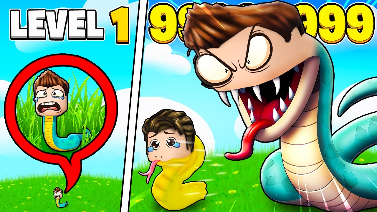 BECOMING BIGGEST ANACONDA SNAKE 🐍 IN ROBLOX SIMULATOR