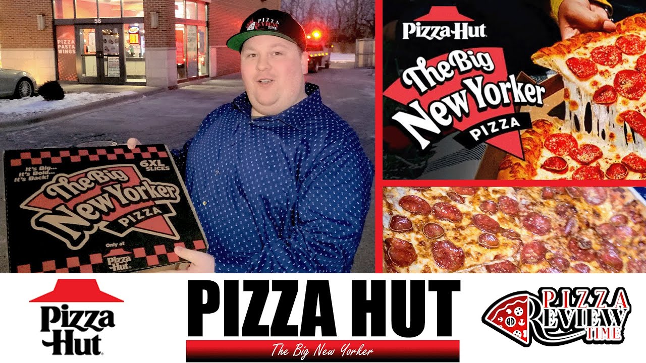 PIZZA REVIEW TIME 🍕 - PIZZA HUT (The Big New Yorker)