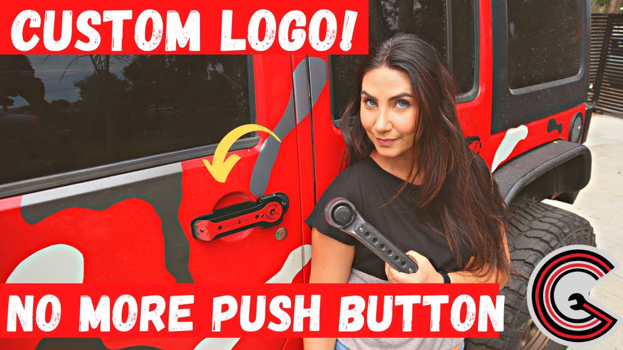 Never Look Back! Metal Door Handle UPGRADE for Jeep JK! Easy DIY - Full Install