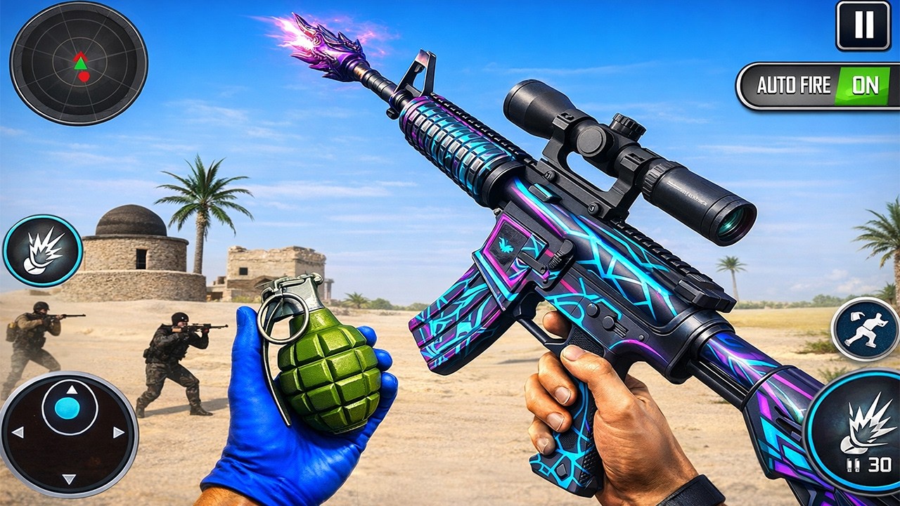 Critical Action Gun Strike Shoot: Critical Ops Missions _ Android GamePlay