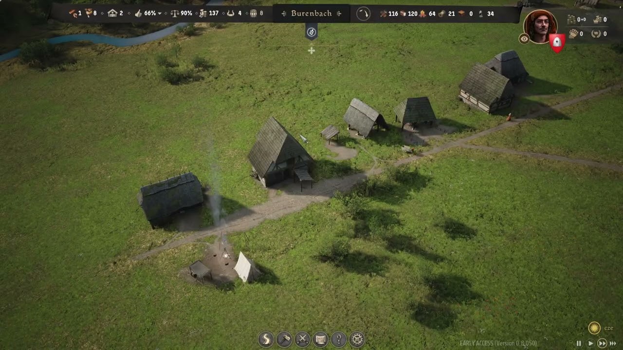 manorl lords rozwijająca się wioska