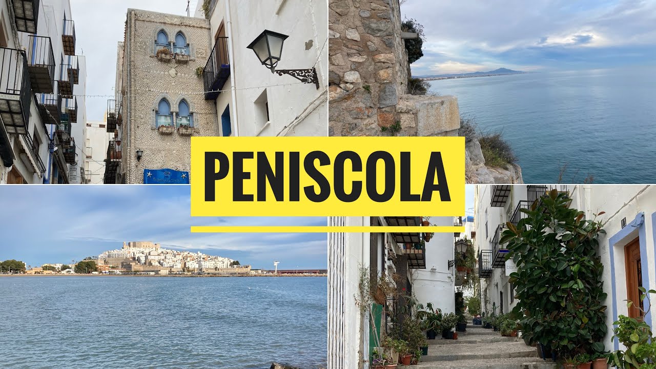 Пеньискола // Peniscola // Кастейон // Средиземное море // Зима 2024 // #Испания