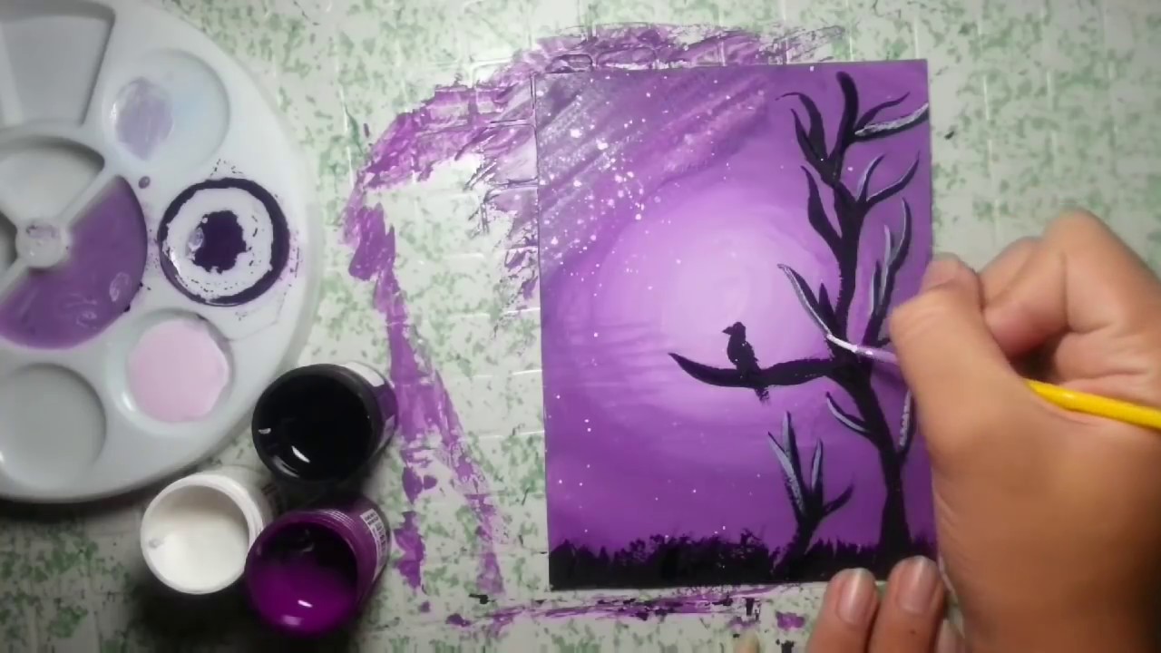 How to Paint with Poster Colors.
