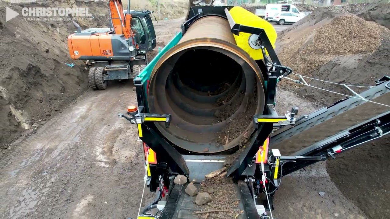 Pronar MPB 20.55 (GH) – Trommelsiebanlage im Boden und Kompost