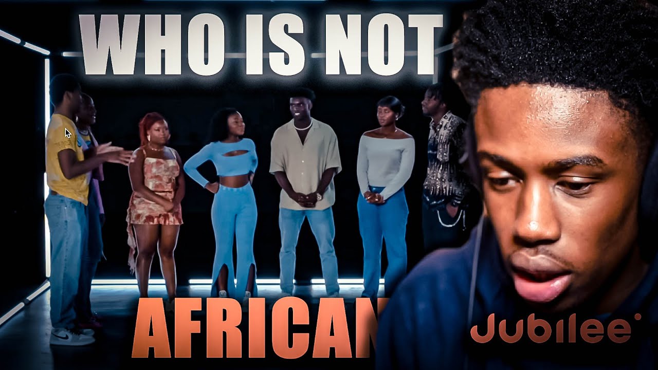 6 AFRICANS VS. 1 AFRICAN AMERICAN | REACTION @jubilee
