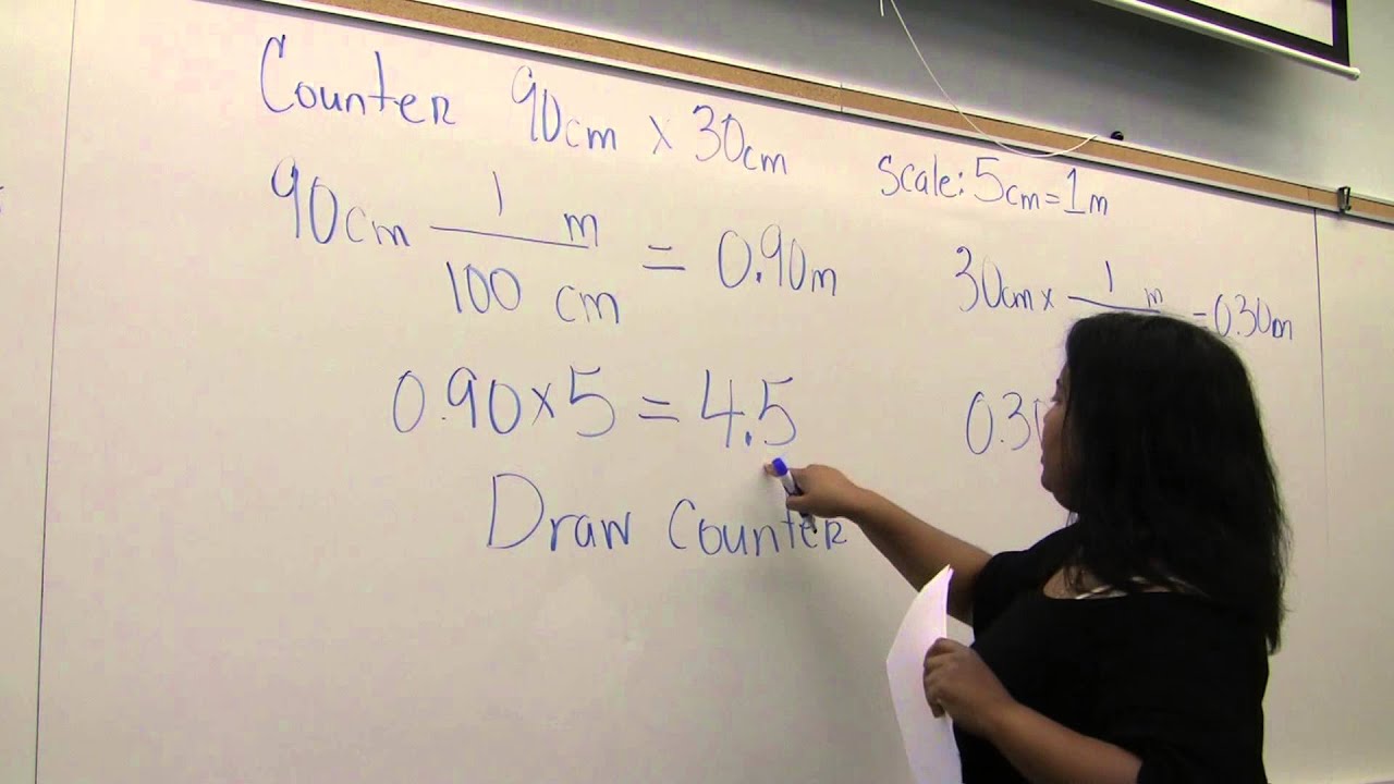 Drawing to Scale in metric