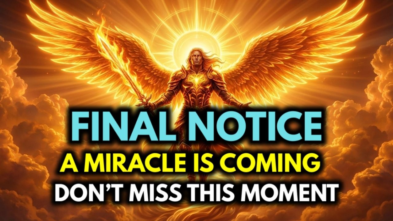 🔴 ONLY 5 MINUTES LEFT — ARCHANGEL MICHAEL SAYS: SOMETHING SACRED IS ON ITS WAY TO YOU RIGHT NOW....