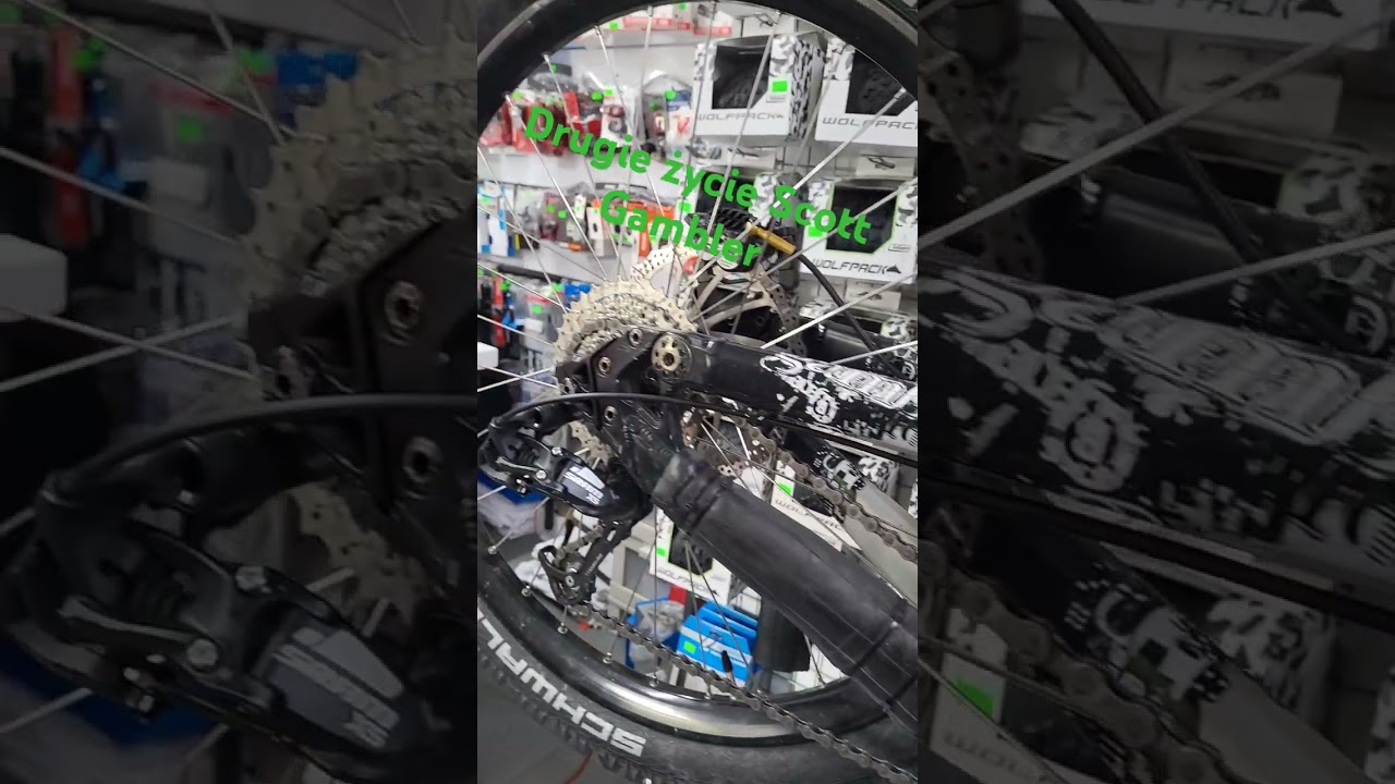 Czy rower musi być drogi? Scott Gambler z 2008 r @miroslawbieniasz#dh @scottsports #bieniaszbike