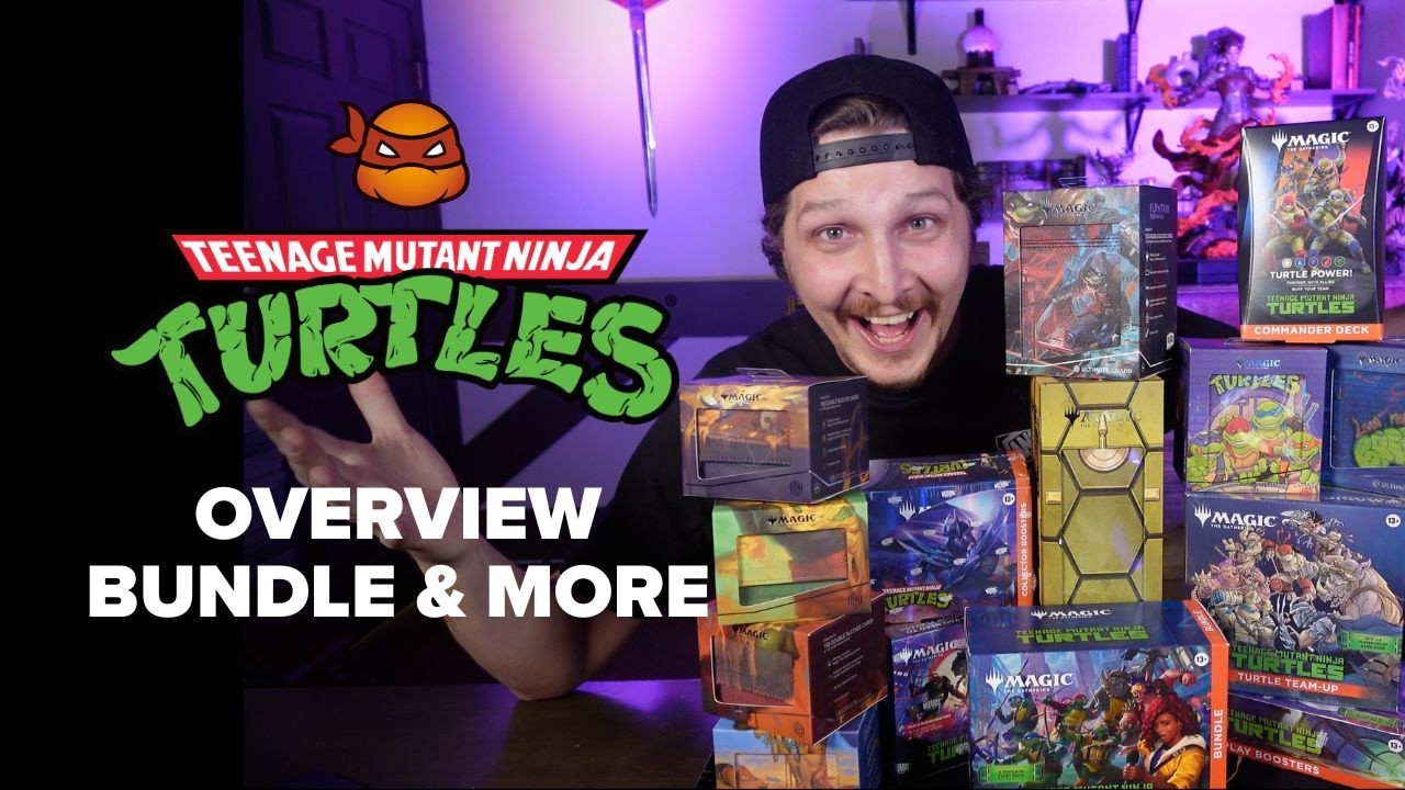 Bundle Opening & Product Guide for Magic: TheGathering x TMNT