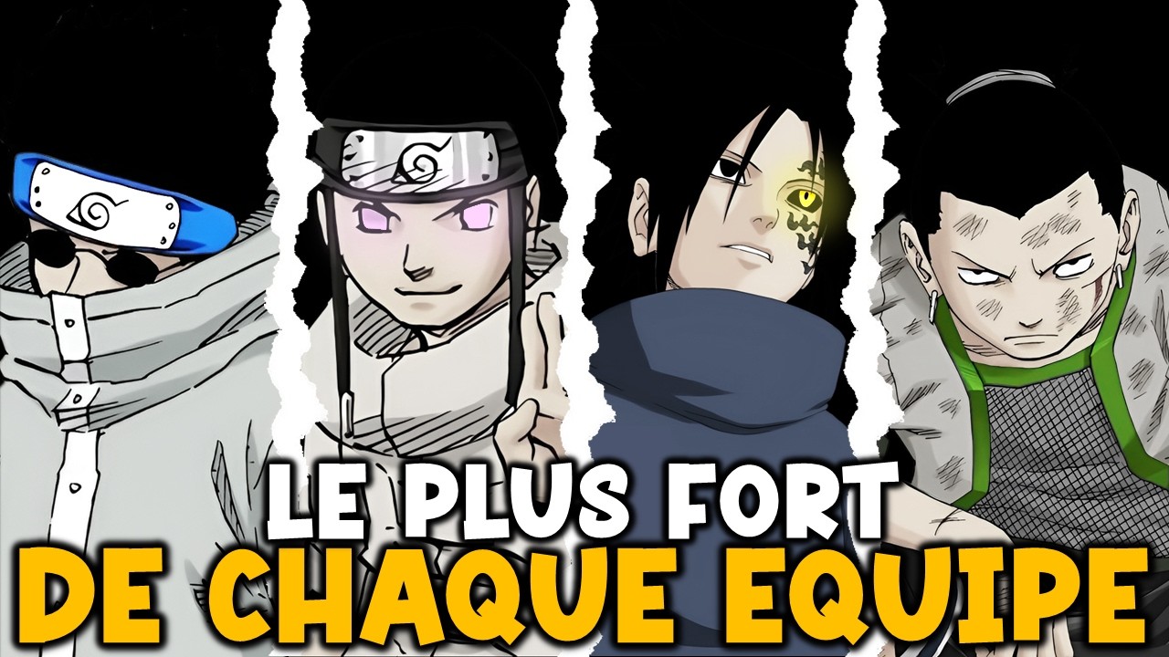 LE PLUS FORT DE CHAQUE ÉQUIPE ! (NARUTO) 🍥