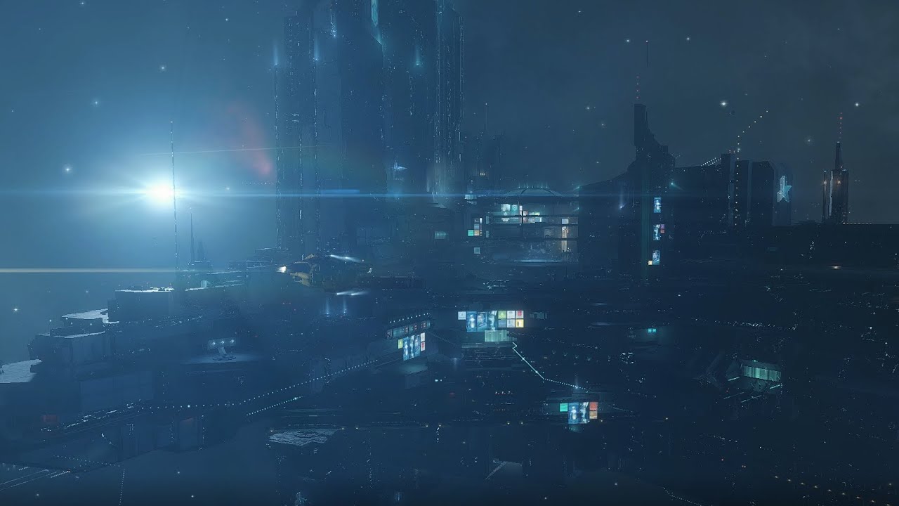 EVE Online Ambience / Jita 4-4 Orbit /