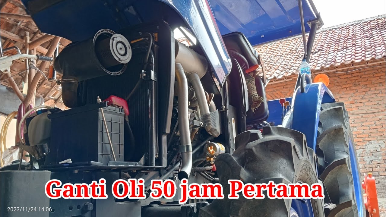 Rekomendasi Oli Mesin Iseki 50 jam petama