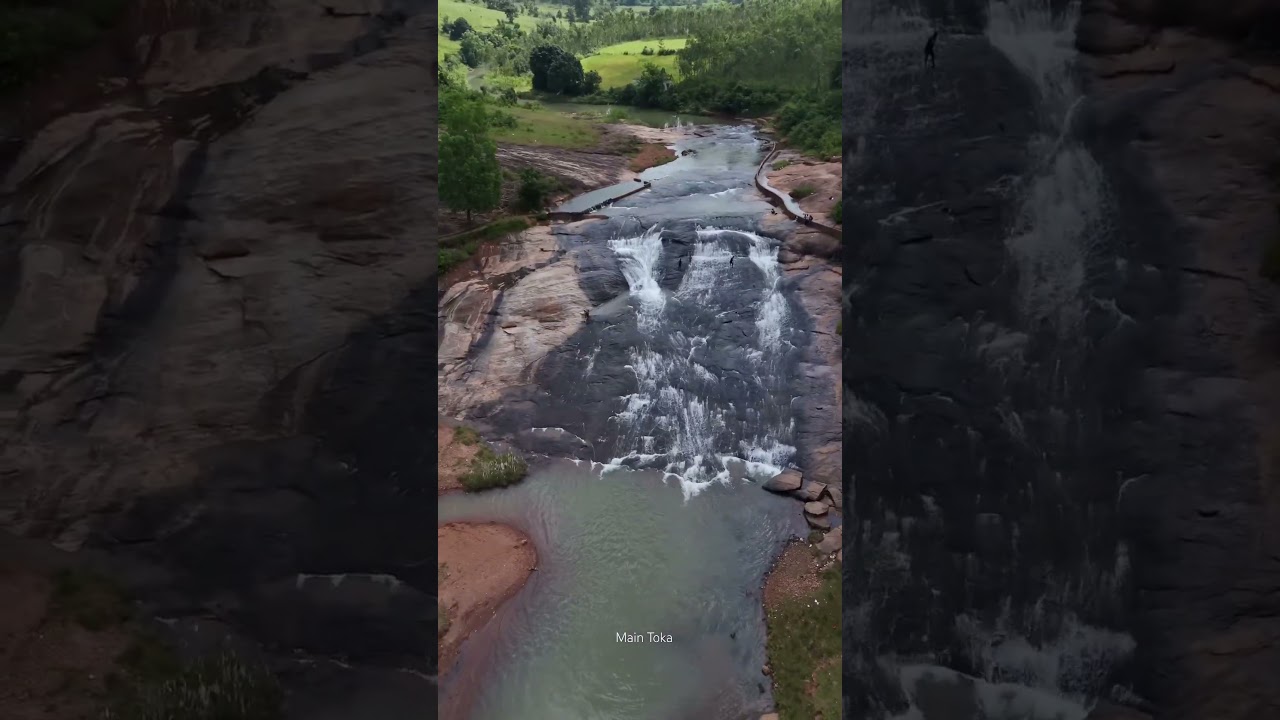 Punjisil Waterfall,Koraput 😍 #waterfall #winter #koraput #viralvideo