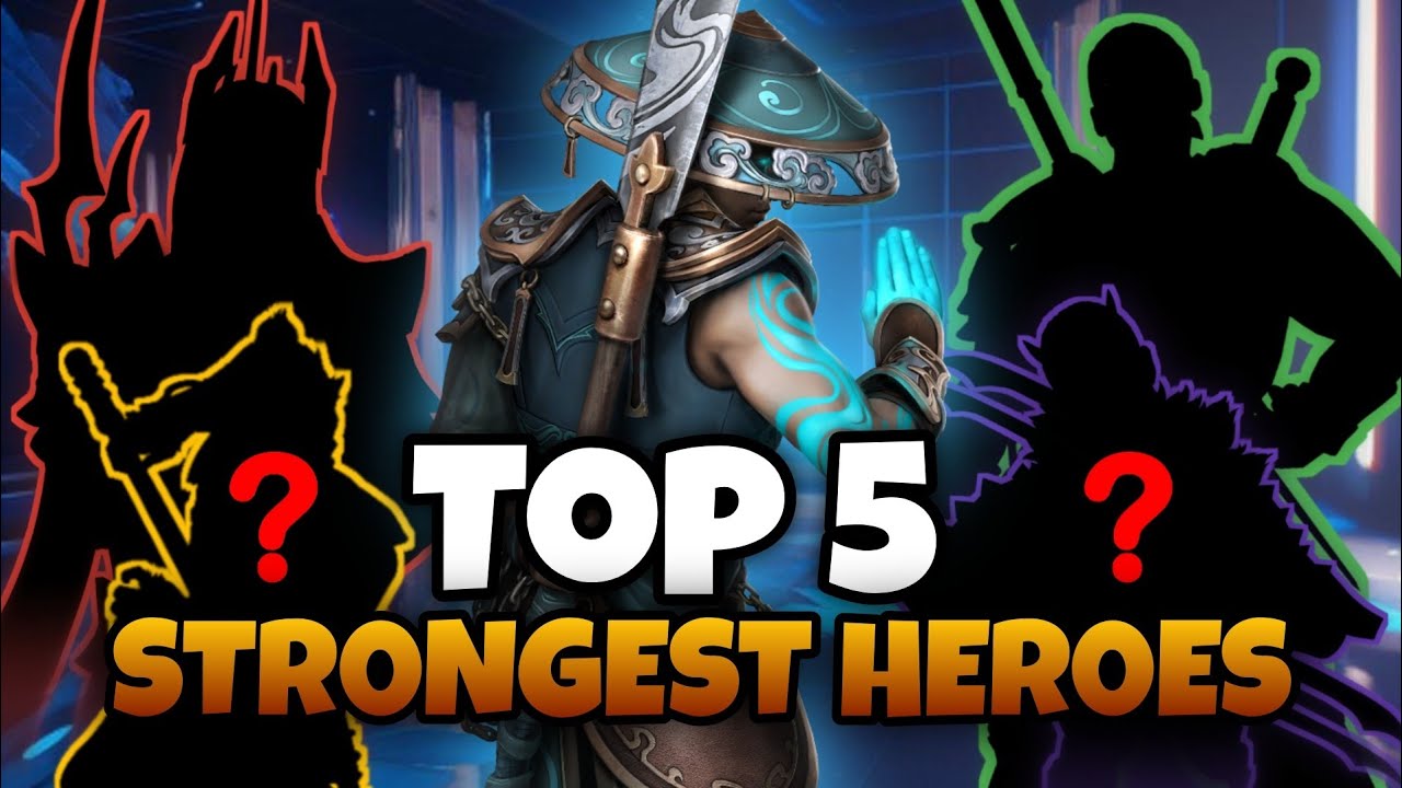 TOP 5 STRONGEST HEROES IN Shadow Fight Arena 4 : PvP [2025] Most Broken and Powerful Heroes In SFA🔥✨