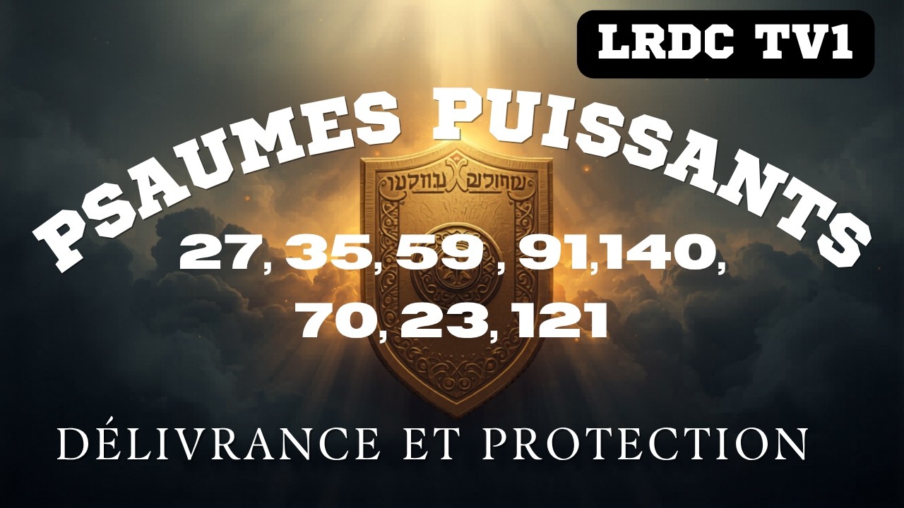 Psaumes puissants de délivrance et de protection divine 27,35,59,91,140,70,23,121 #dieu #psaumes
