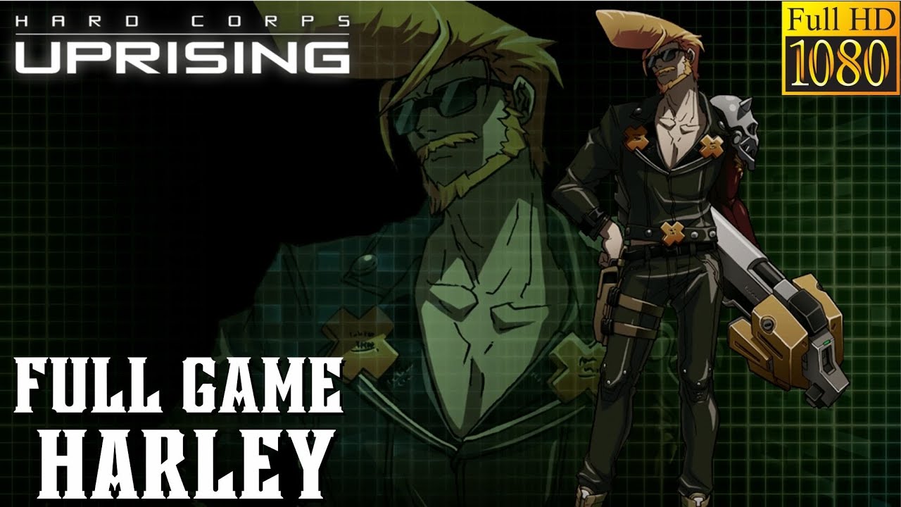 Hard Corps: Uprising (Xbox 360) Harley Full Walkthrough (Rising Mode) - No Commentary