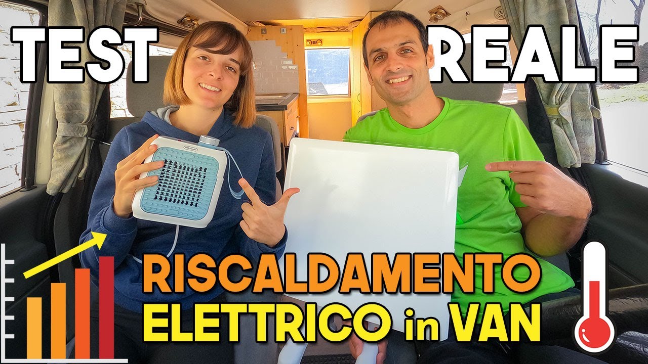 Riscaldamento elettrico in van: quanto scalda e quanto consuma? 🔥 TEST REALE