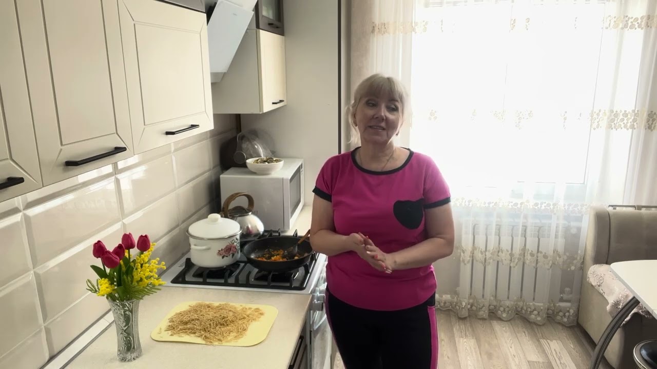 Приготовила лапшу домашнюю// Болталка// 🌹