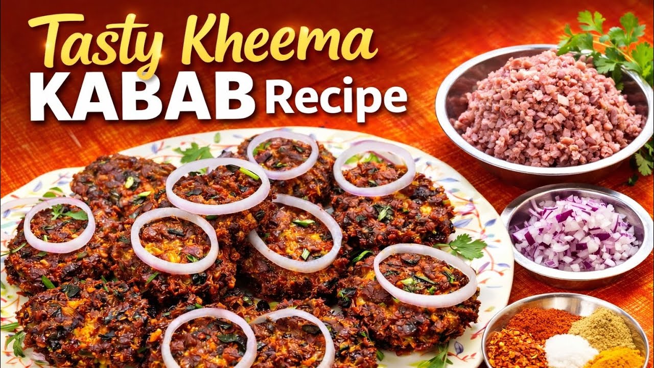 Meri Style Me Tasty Khima Kabab 😋 | Ramzan Special Soft, Juicy & Easy Homemade Kabab #youtube 
