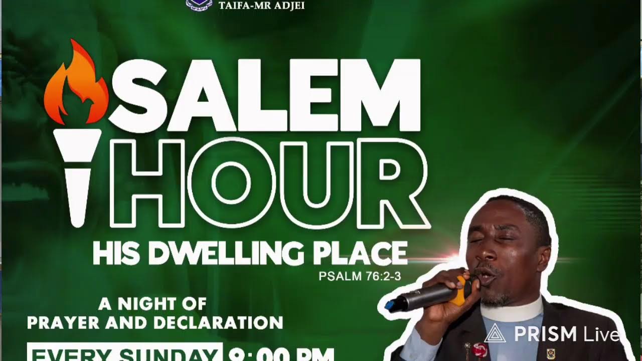 Live streaming of PCG SALEM CONGREGATION TAIFA MR. ADJEI
