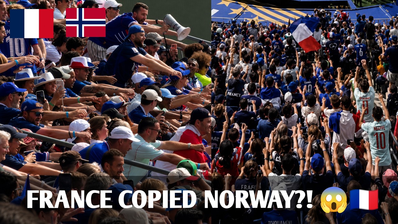 France Fans COPIED Norway's VIRAL RO Celebration?! 😱🇫🇷🇳🇴