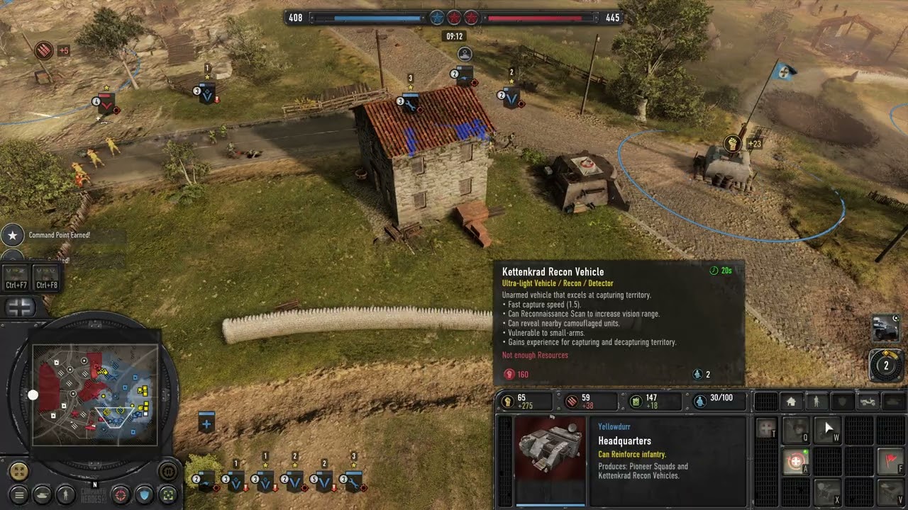 Company of Heroes 3 3v3 Gameplay