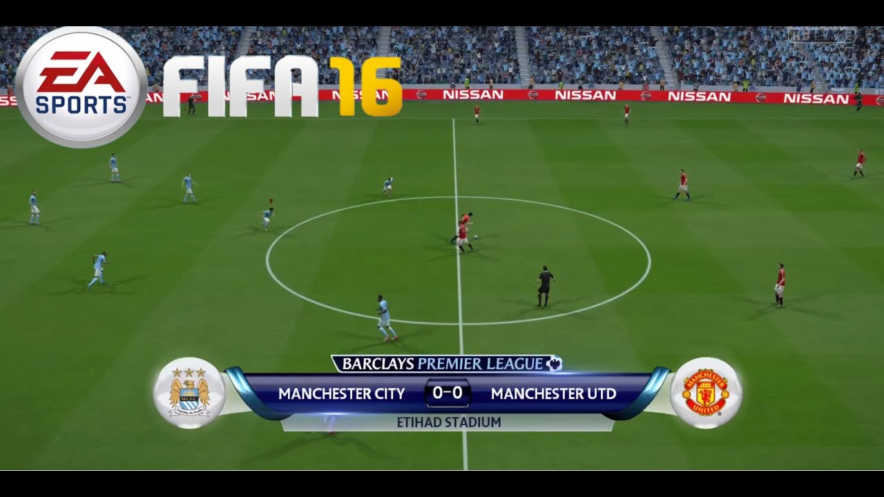 FIFA 16: The Manchester Derby - City x United in 4K60Fps
