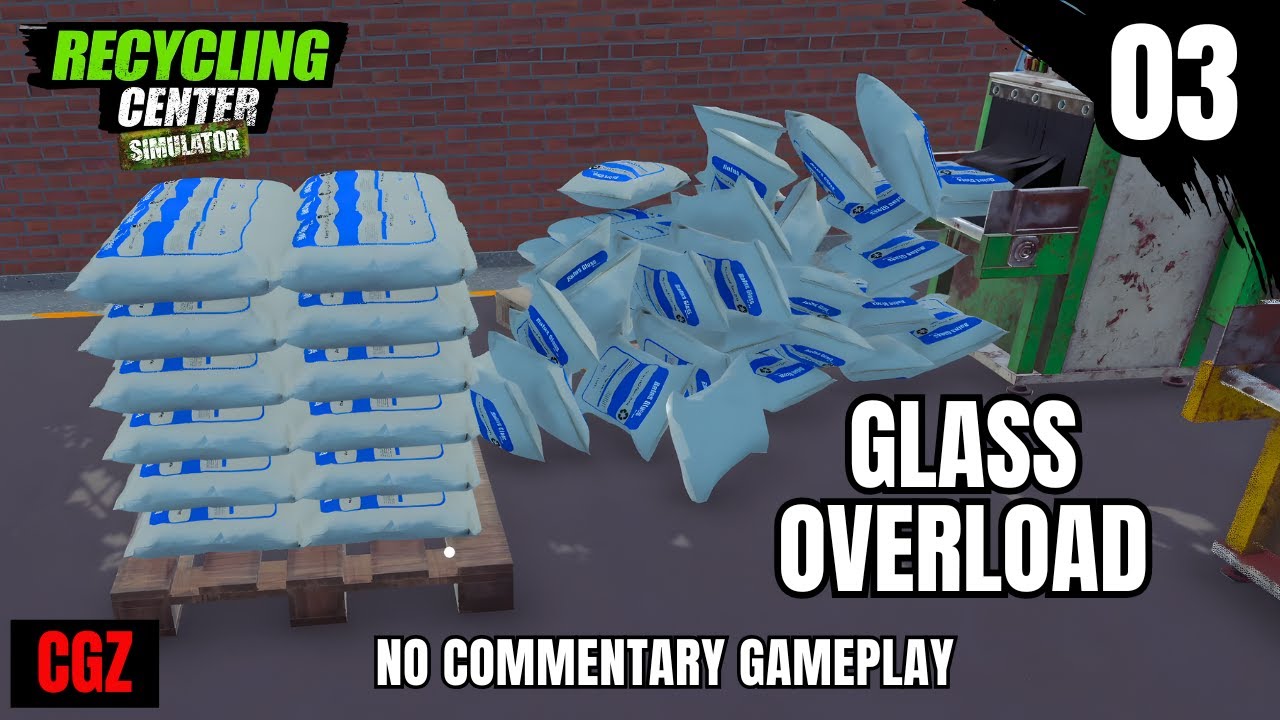Production Chaos at the Recycle Centre - Recycling Centre Simulator Ep3 | No Commentary
