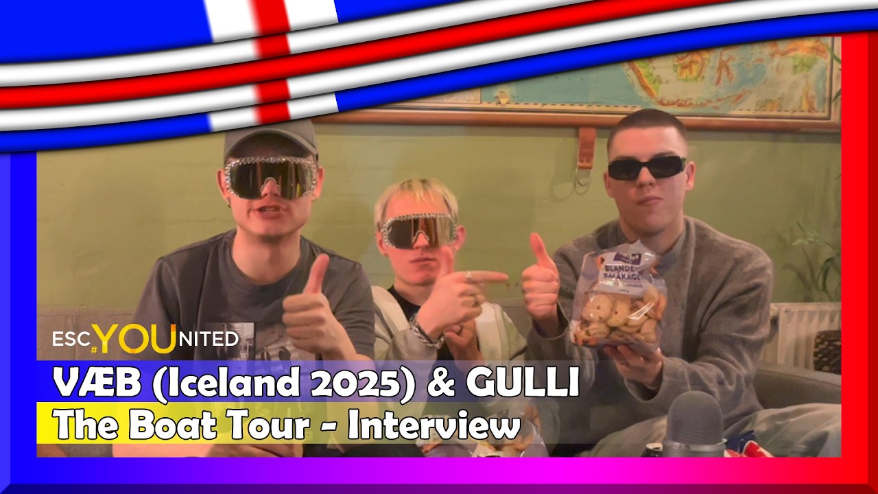 ИНТЕРВЬЮ с VÆB (Исландия 2025) и GULLI | Морская прогулка