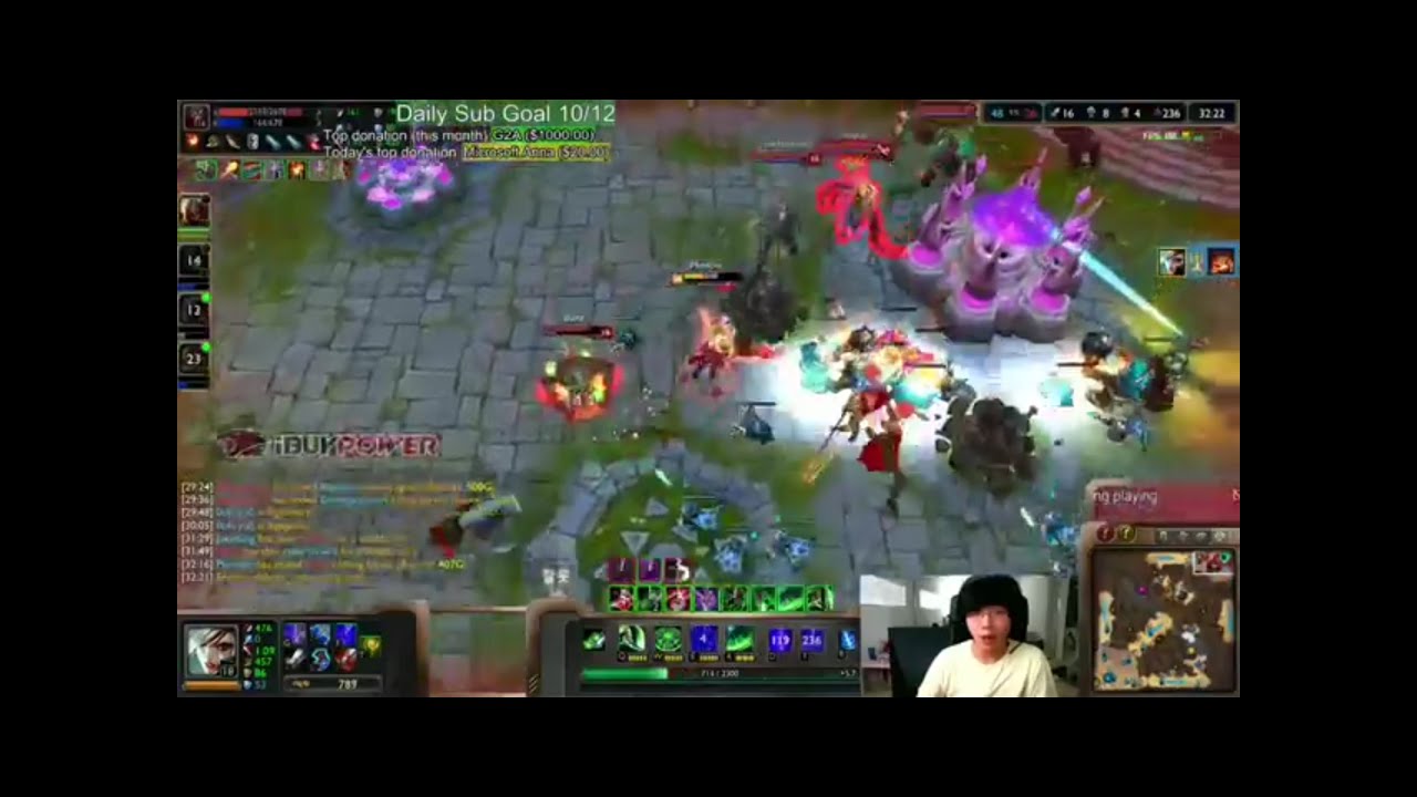 BoxBox雷玟的1v5操作 - LoL英雄聯盟
