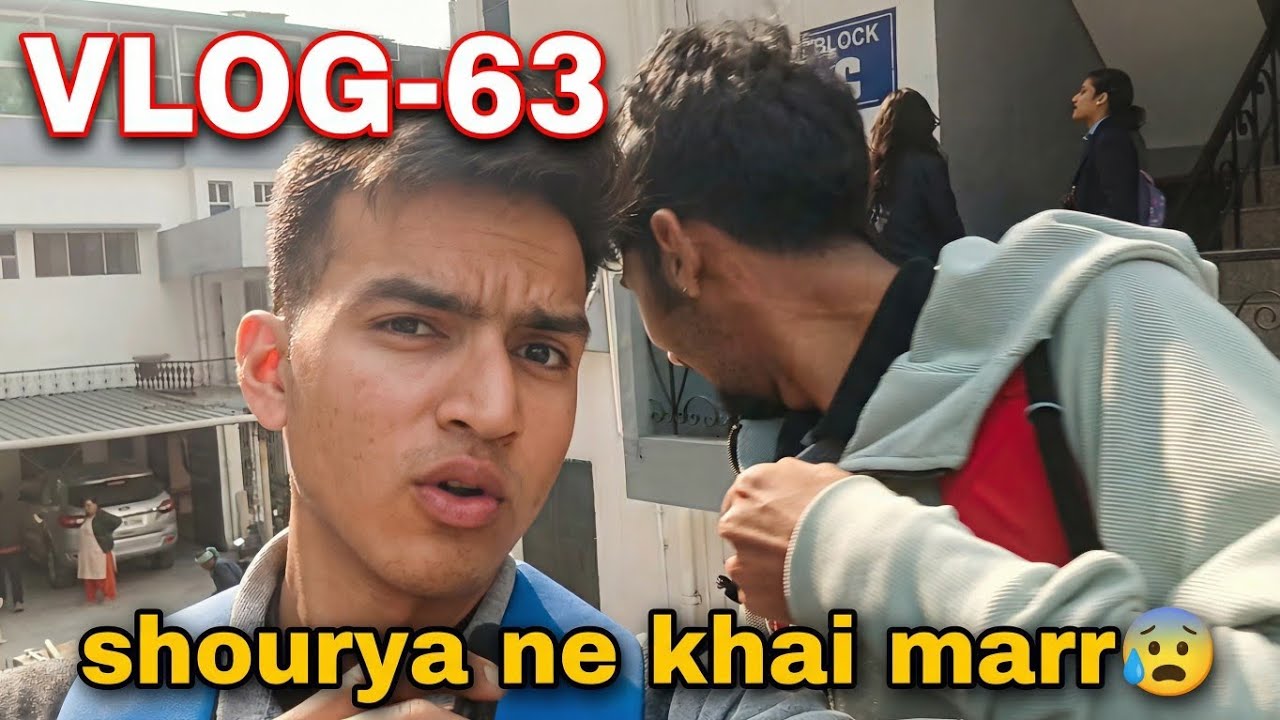 ITM college mai dosto ke bich ladai 😱😥// VLOG-63
