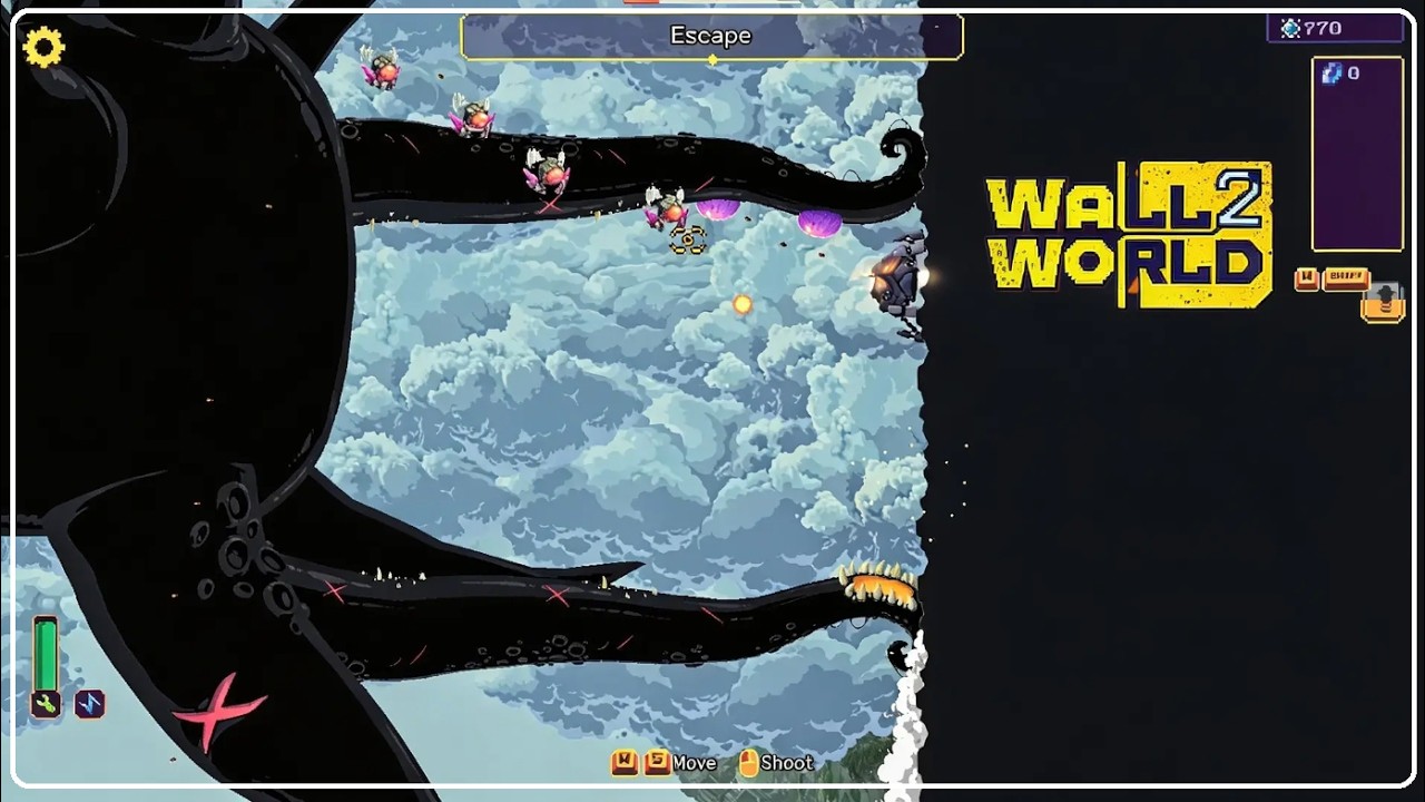 WALL WORLD 2 Walkthrough - We fighting with CTHULHU
