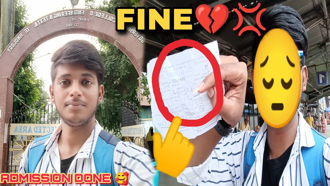 FINALLY ADMISSION DONE🥰 কিন্তু FINE হয়ে গেলো😥💔 || GOVT COLLEGE OF ENGINEERING AND TEXTILE TECHNOLOGY