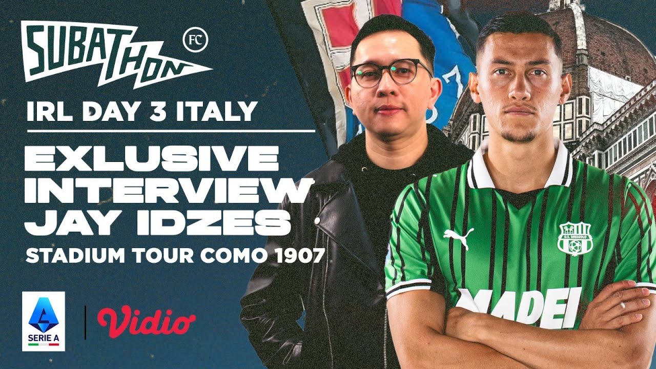 IRL DAY 3 ITALY : EXLUSIVE INTERVIEW JAY IDZES!!! STADION TOUR COMO 1907