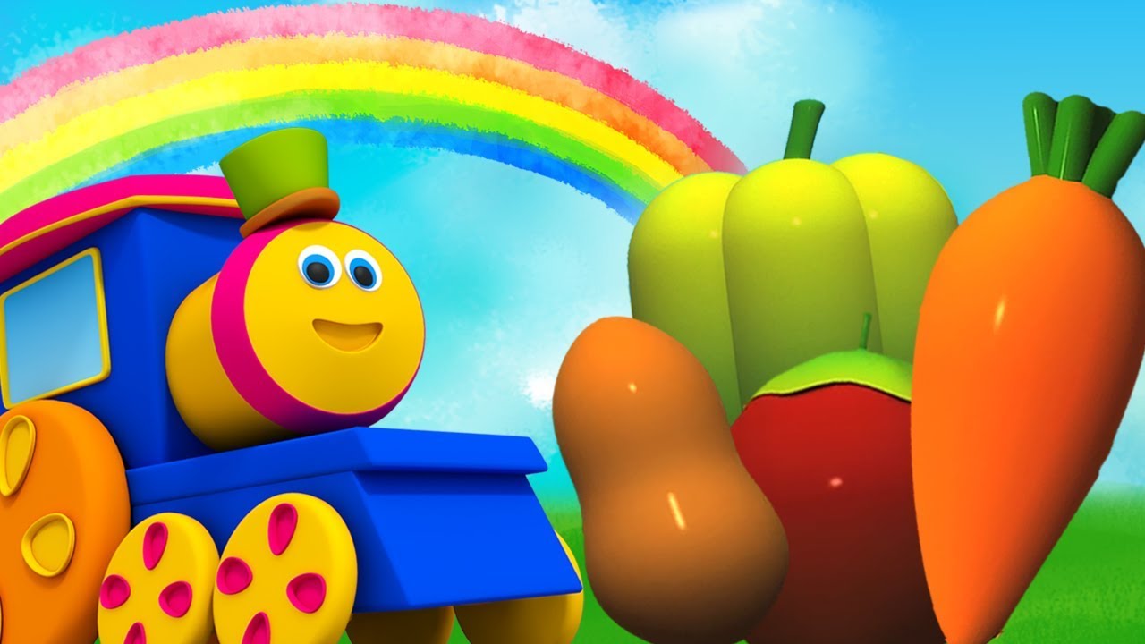 Sebze Şarkısı | Sebzelerin Isimleri | Bob The Train | Learn Vegetable