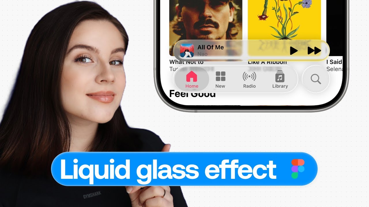 Liquid Glass Effect in Figma – Stunning UI in Minutes!