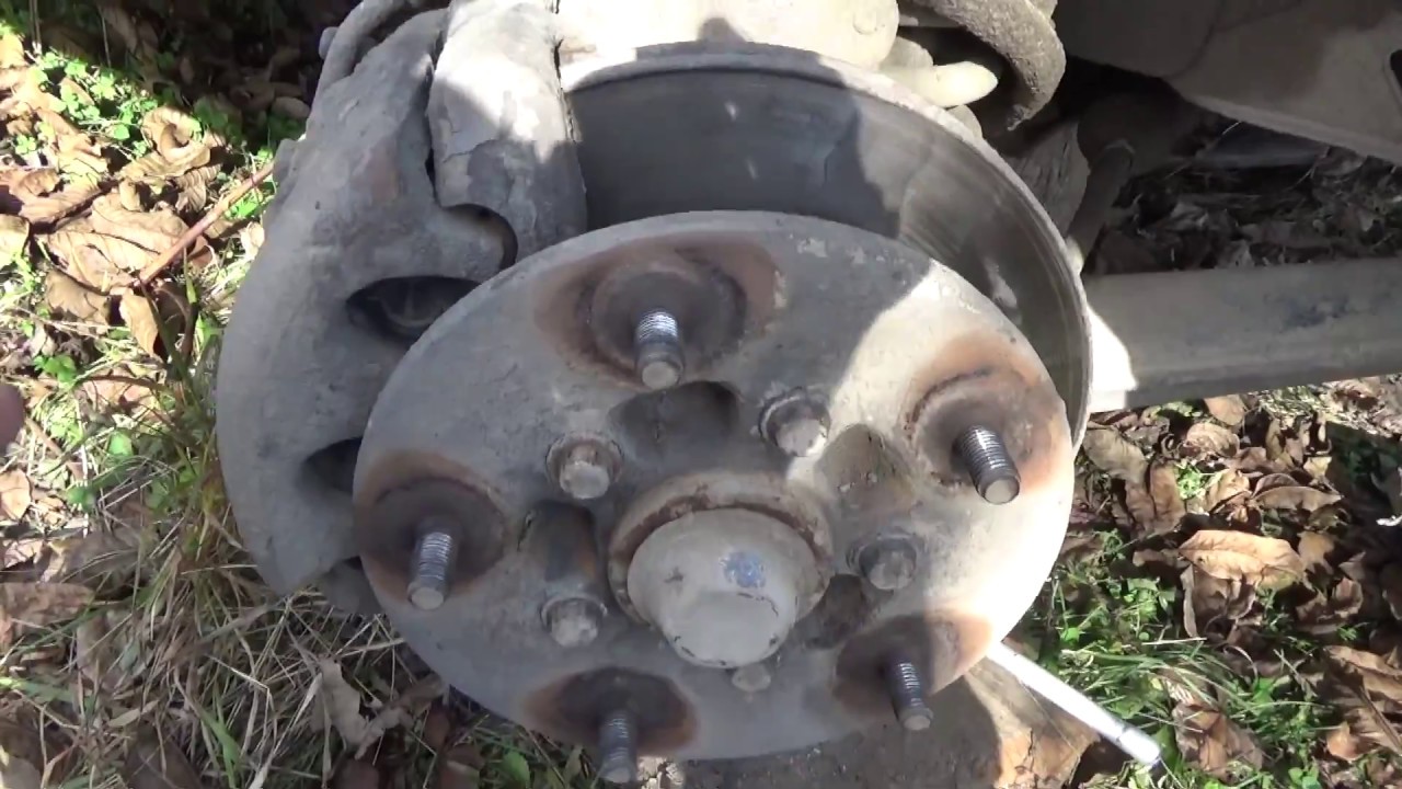 Как заменить тормозные диски на форд транзит!