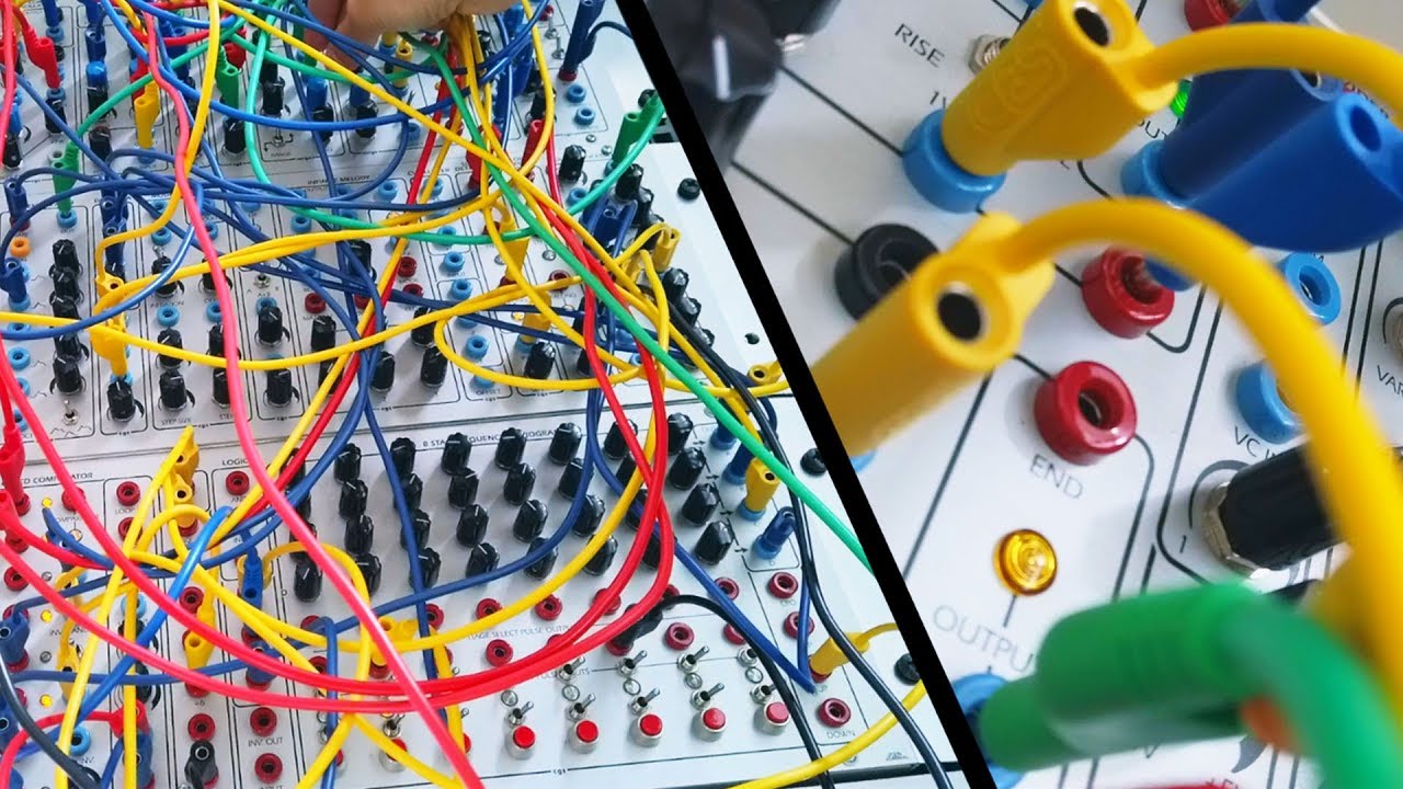 Just a little CGS Serge modular synth chaos ... #TTNM