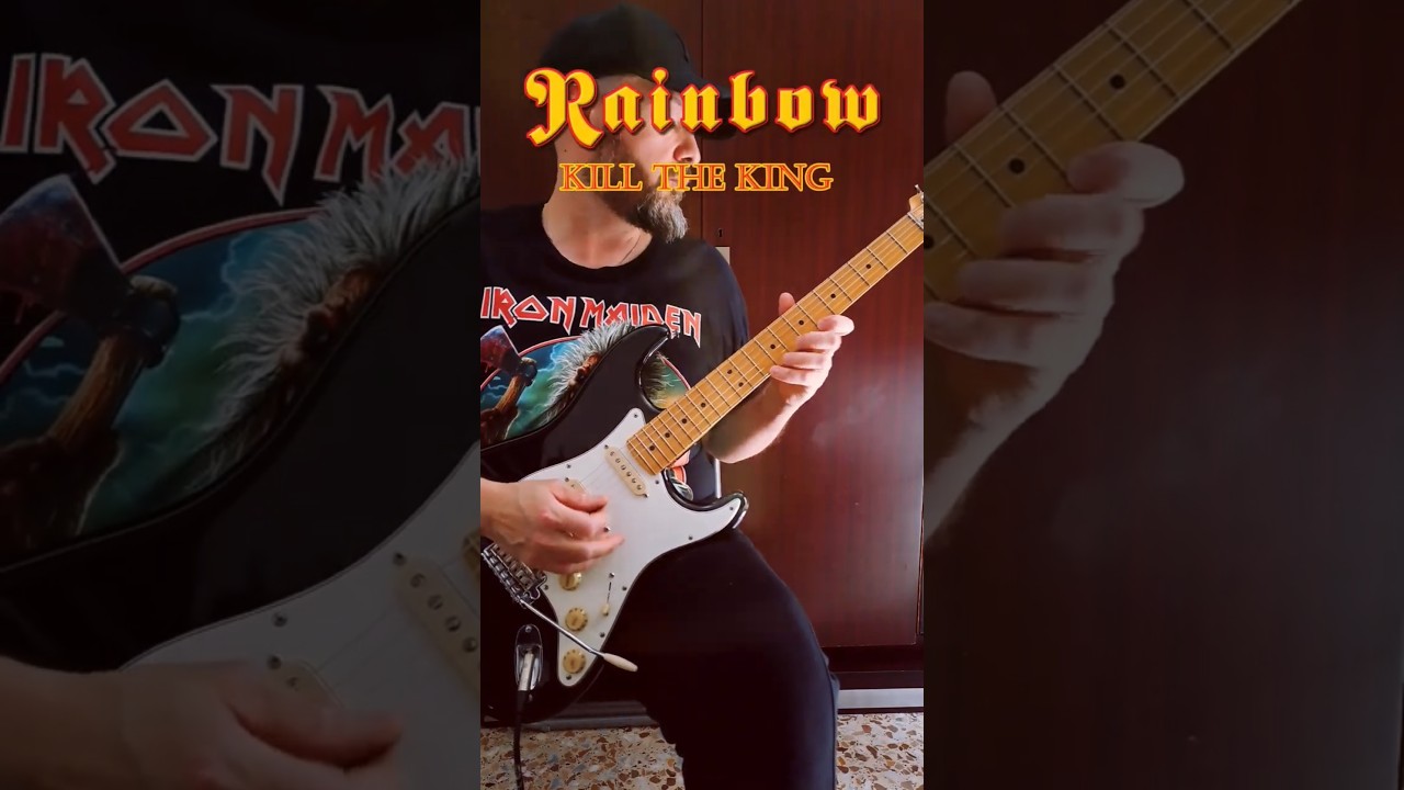 RAINBOW - Kill the King 🎸 #RitchieBlackmore #KillTheKing #Solo #Guitar #Dio #HardRock #Fender