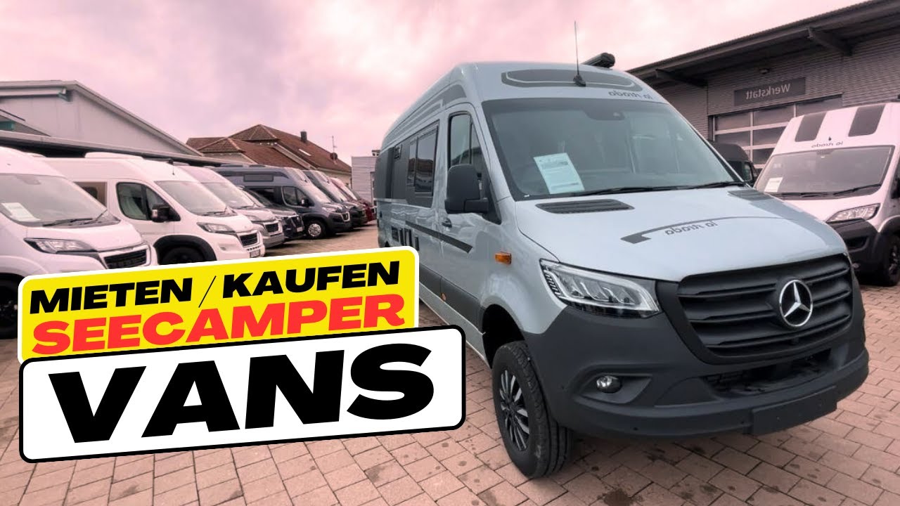 Mieten oder Kaufen | Kastenwagen Wohnmobile bei Seecamper am Bodensee