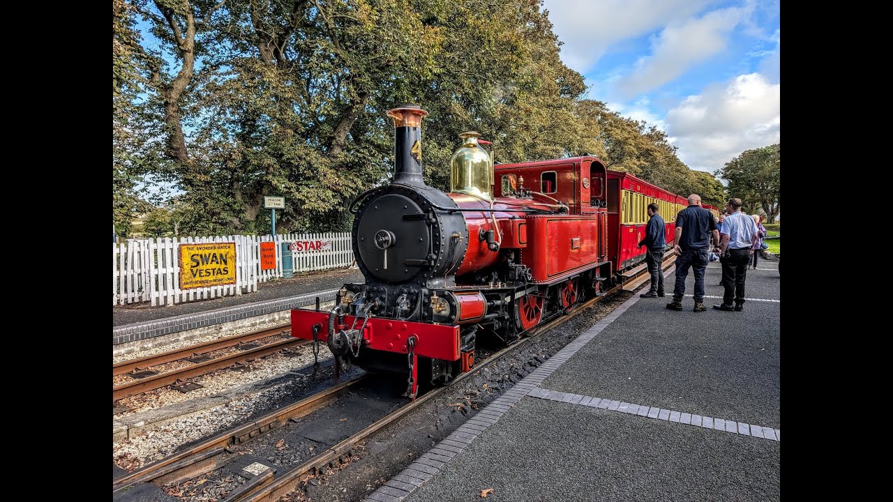 I visit the Isle Of Man Steam Railway