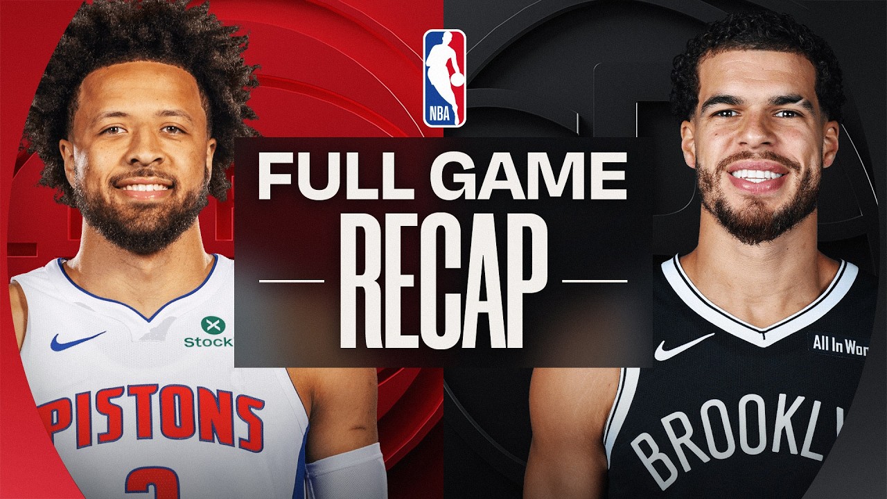 Game Recap: Pistons 138, Nets 100