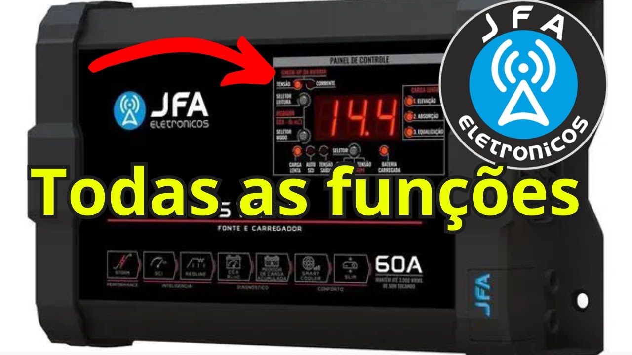 Review e todos os Detalhes Fontes JFA STORM