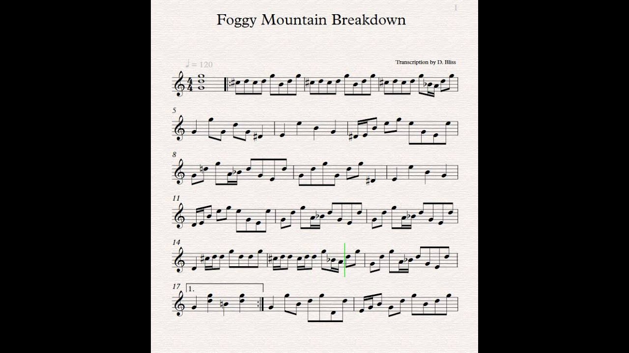 Earl Scruggs Foggy Mountain Breakdown